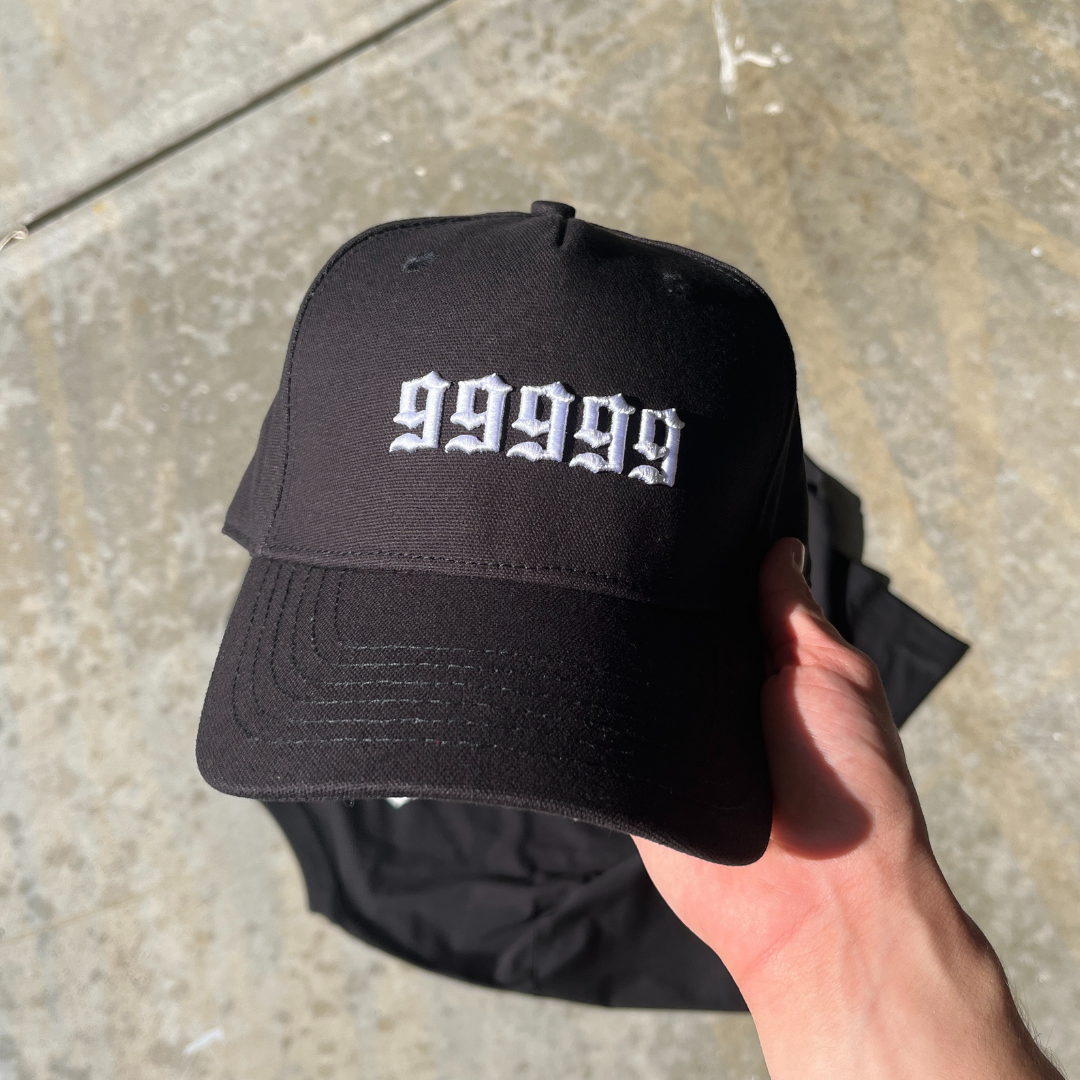 99999 Logo Hat (Jet Black)