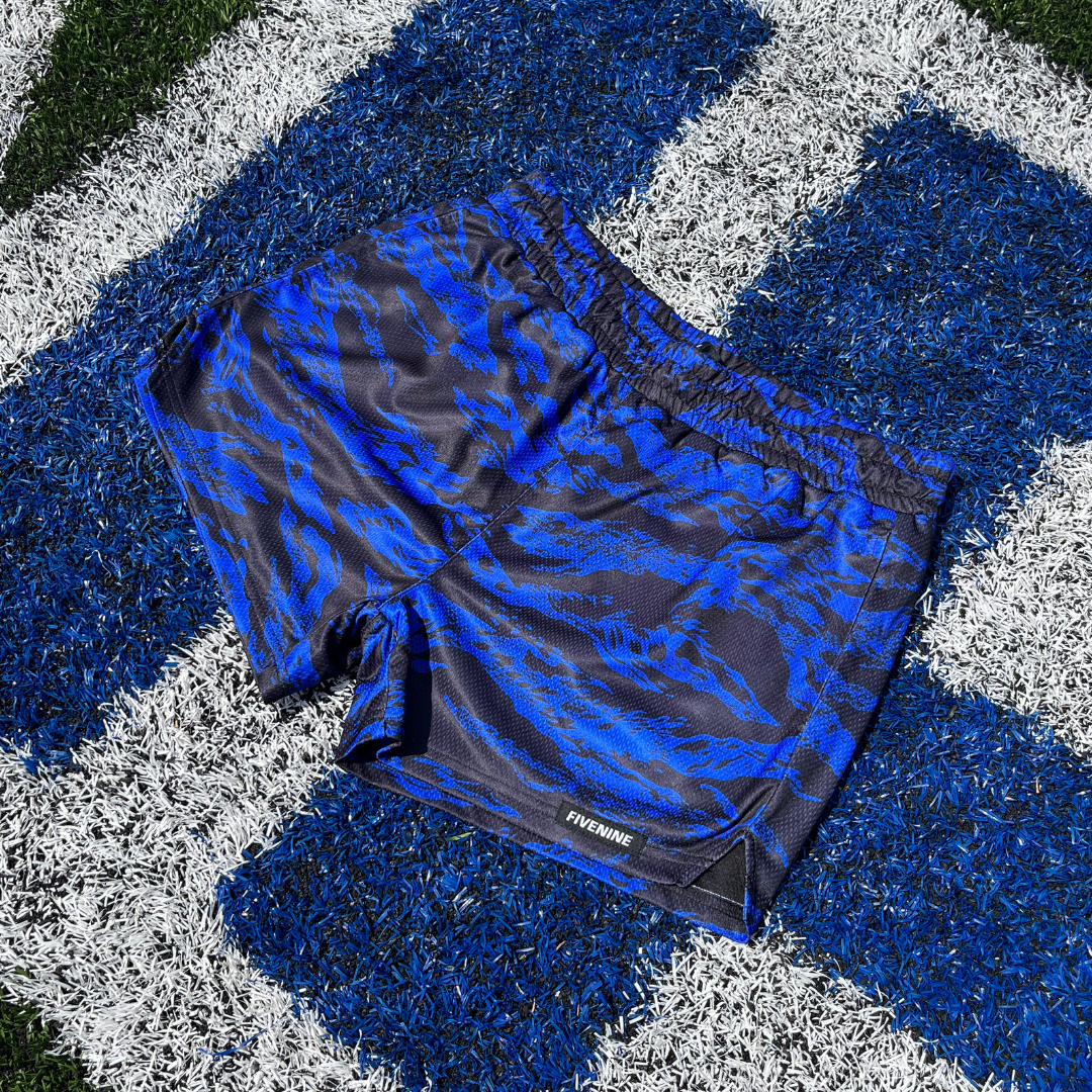 THE MESH SHORT 1.0 - BLUE TIGER CAMO