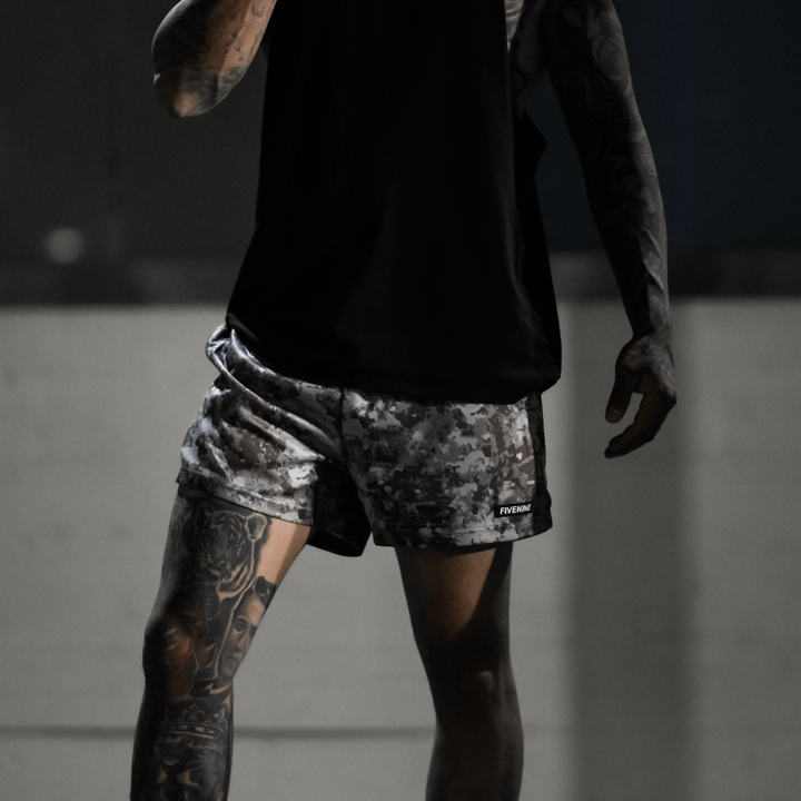 THE MESH SHORT - URBAN CAMO