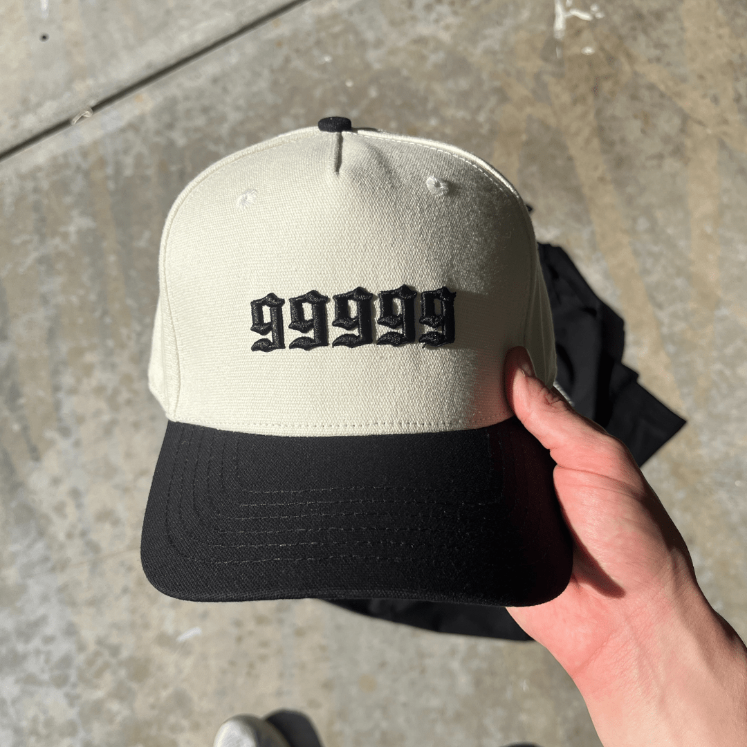 99999 Logo Hat (Cream) - 99999