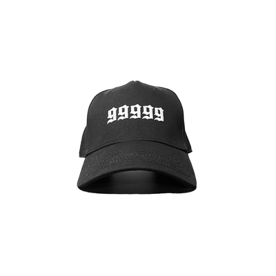 99999 Logo Hat (Jet Black) - 99999