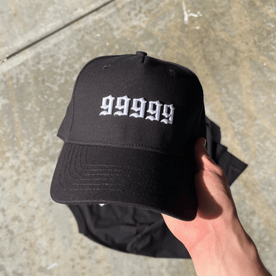 99999 Logo Hat (Jet Black) - 99999