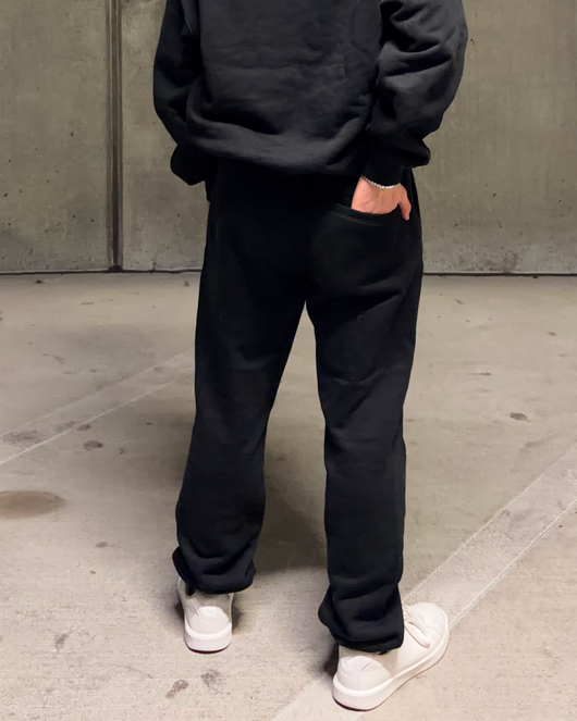 Black jogger back
