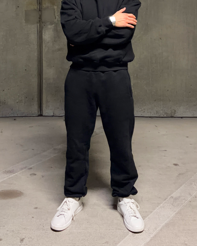 Front Black Sweats