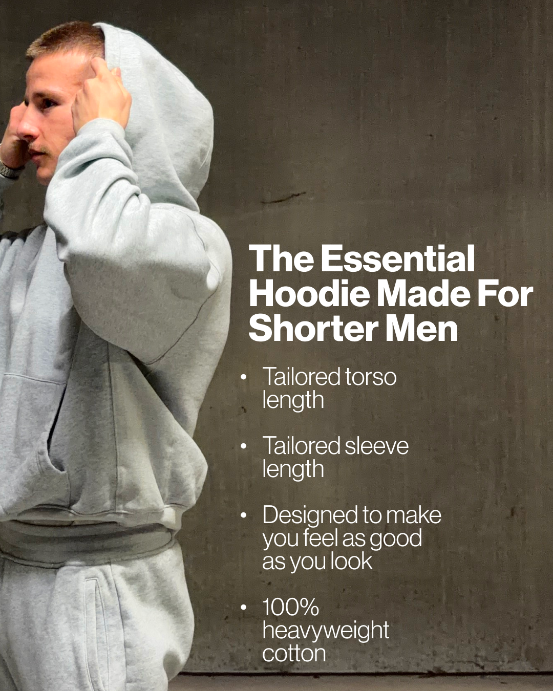 Essential Cropped Hoodie