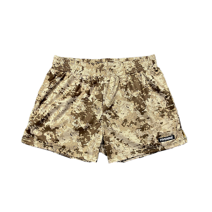 THE MESH SHORT - DESERT CAMO