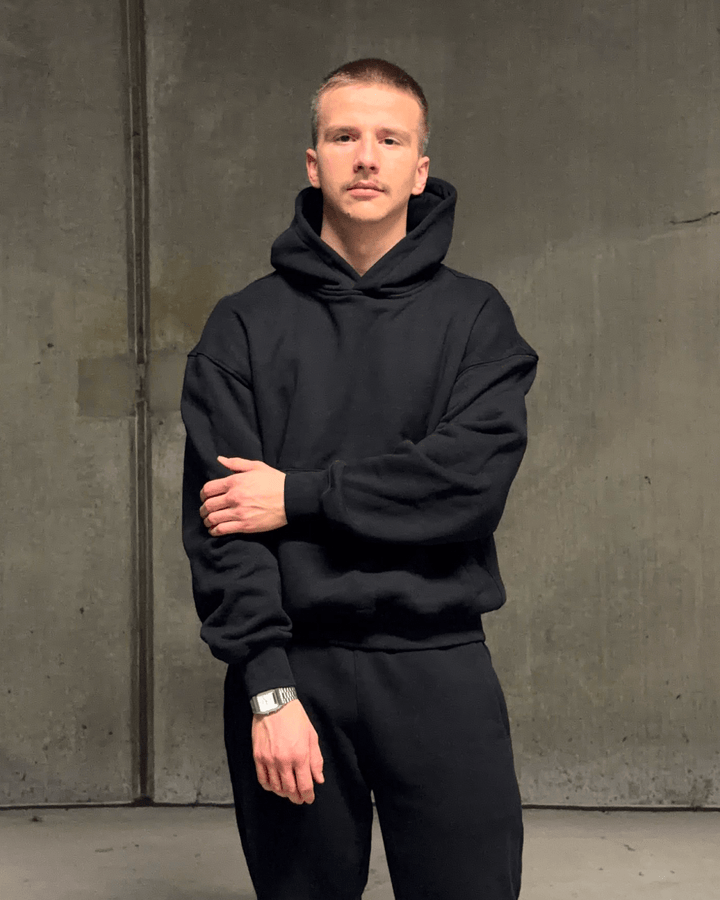 Essential Cropped Hoodie - 99999