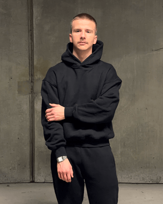 Essential Cropped Hoodie